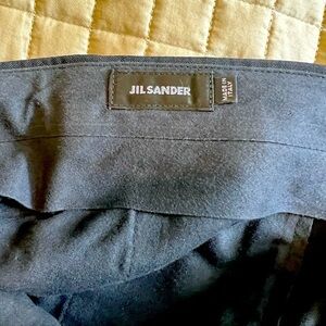 Jil Sander Men’s Wool Dress Slacks